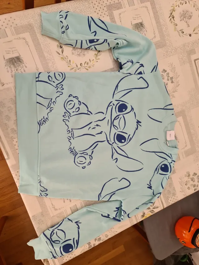 Sudadera Stitch azul pitufo podria ser una s perfe