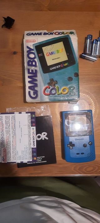 Gameboy color y pocket + juegos pack