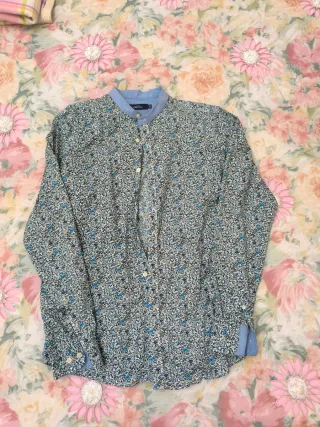 Camicia uomo fantasia floreale