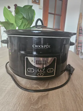 Olla Cocción Lenta Crock-Pot Negra