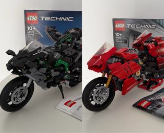 Pack Lego Technic Ducati y Kawasaki (42107-42170)