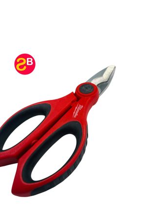 Tijeras Milwaukee Rojo y Negro