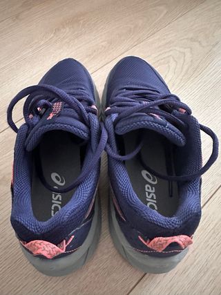 Zapatillas Asics Azul y Rosa