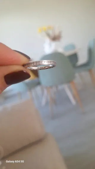 Conjunto 3 Anillos Pandora Perla y Circonitas