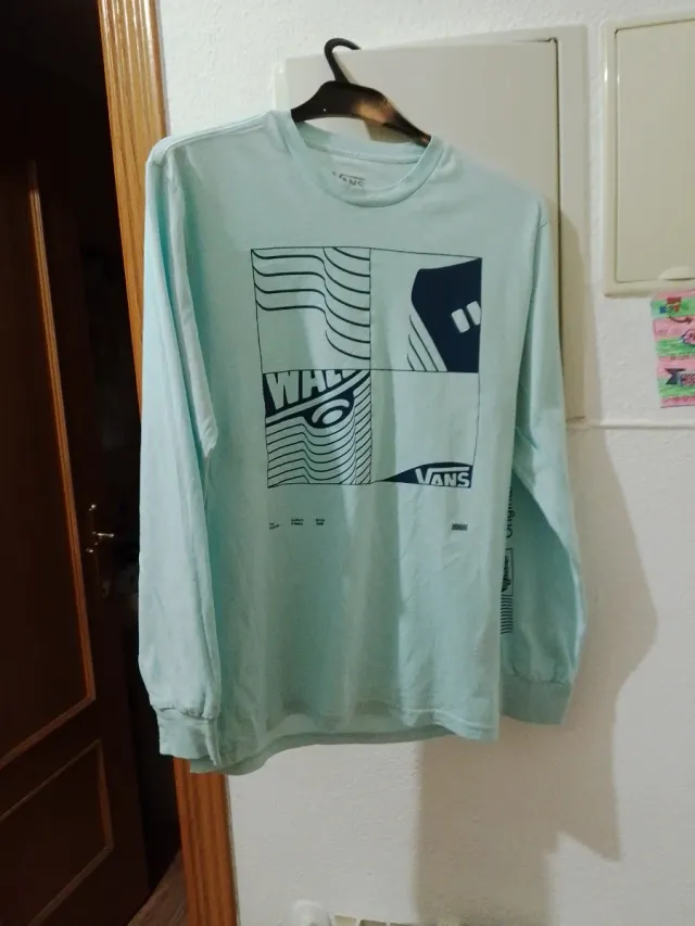 Camiseta Vans Manga Larga Teal