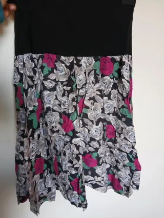 Gonna vintage floreale