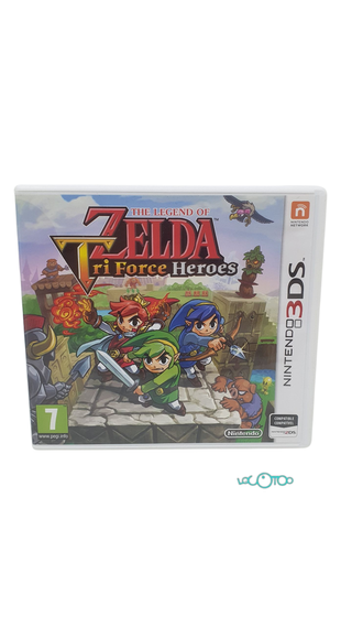 Videojuego Zelda Tri Force Heroes Nintendo 3DS