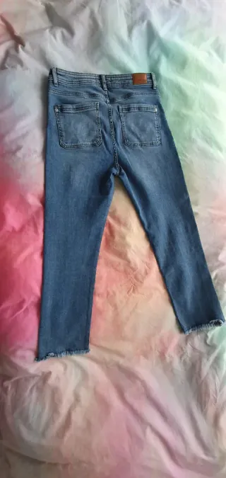 Pantalón vaquero mujer azul
