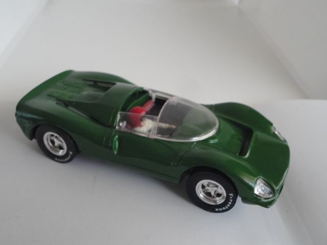 Scalextric Ferrari GT 330 Altaya Verde Pintado
