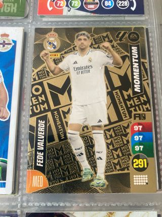 Lote 9 Cromos Fede Valverde Real Madrid Panini