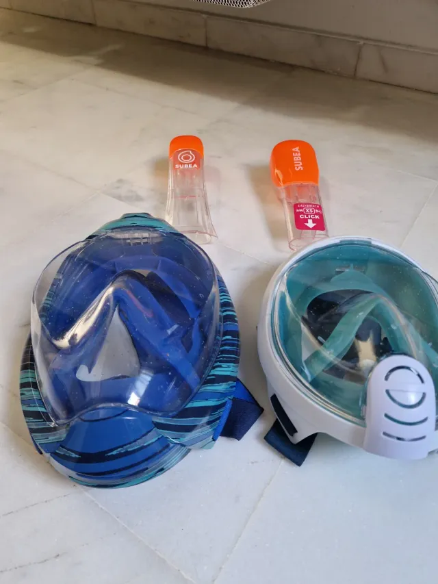 Máscaras Snorkel SUBEA (2 unidades)