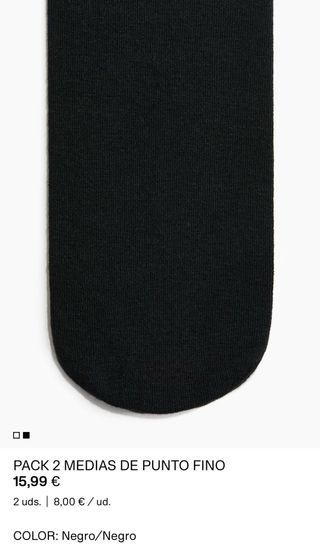 Medias H&M de punto fino