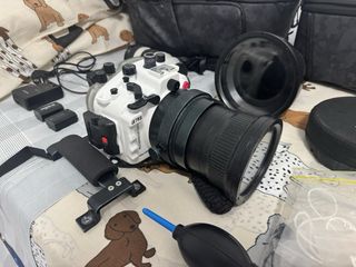 Equipo fotográfico acuático Sony