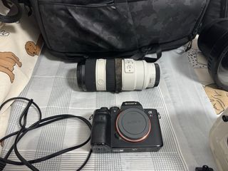 Equipo fotográfico acuático Sony