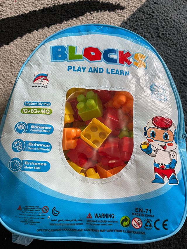 Mattoncini YUAN SHUN DA con zaino