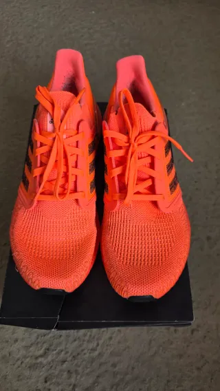 Zapatilla Adidas Ultraboost Naranja Negra