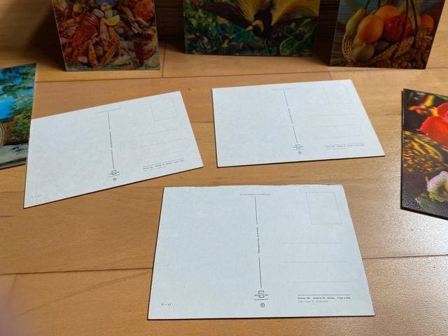 Lote 8 Postales 3D Nuevas