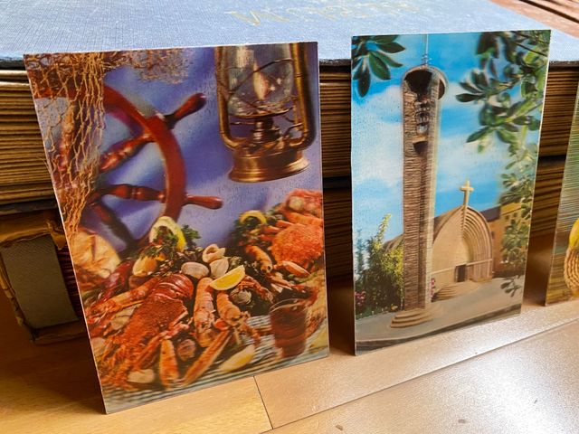 Lote 8 Postales 3D Nuevas