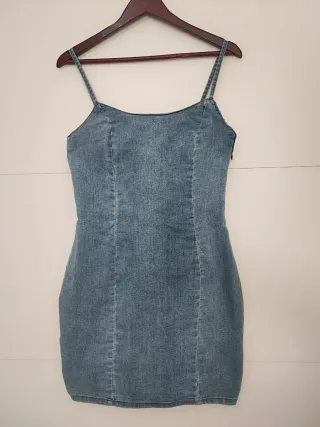 Vestido vaquero midi.