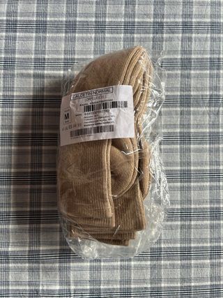 3 Pares Calcetines ET Beige Talla M