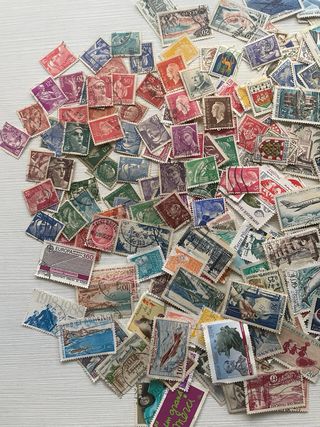 316 Sellos de Francia usados,sin repetidos 
