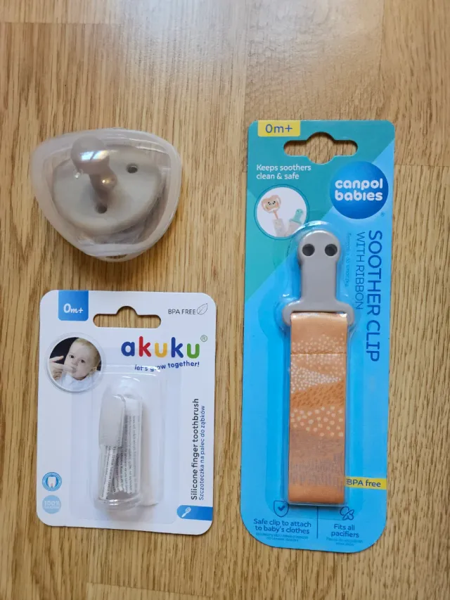 Lote recién nacido: bañera y accesorios