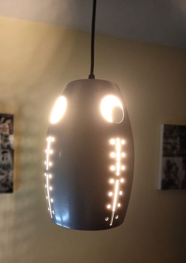 Candeeiro “Foguete” da Era Espacial França 70's