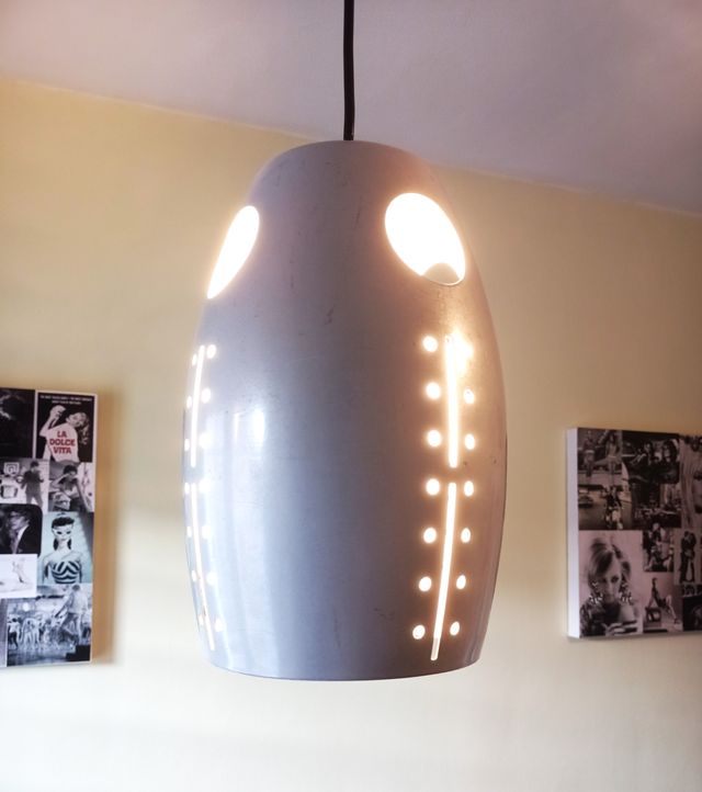 Candeeiro “Foguete” da Era Espacial França 70's