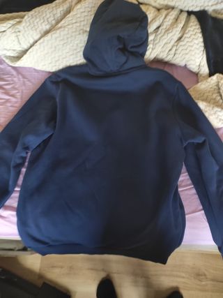 Sudadera Puma Azul Oscuro con Capucha