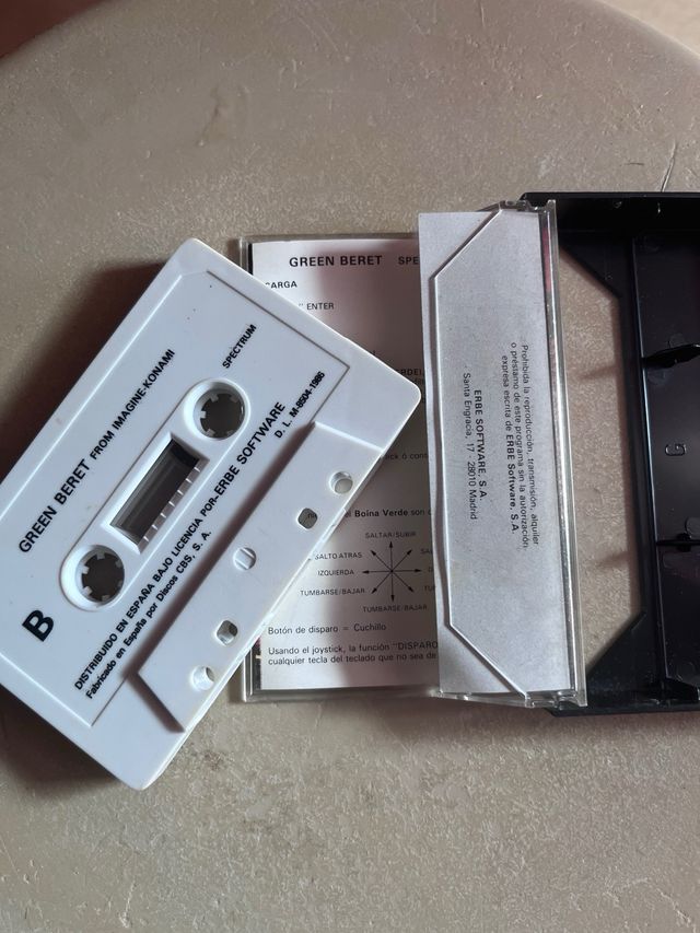 Green Beret Spectrum Konami