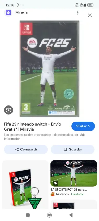 FC 25 Nintendo Switch