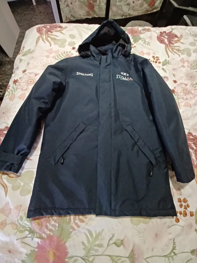 Parka Spalding 3x3 Italia Azul marino