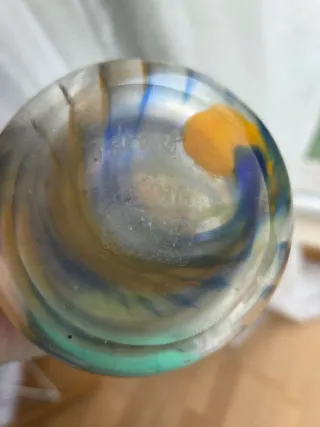 Jarrón Murano Cristal Multicolor