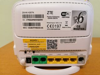 Router Masmóvil ZXHN H267N ADSL WiFi