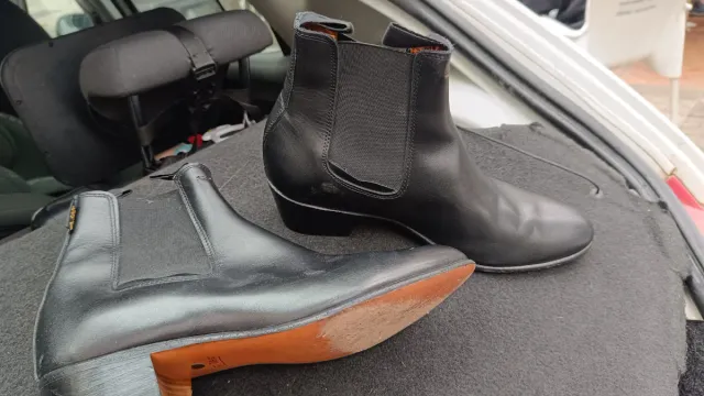 Botas Valverde del Camino Hombre Negras