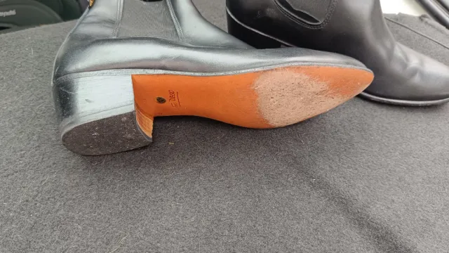 Botas Valverde del Camino Hombre Negras