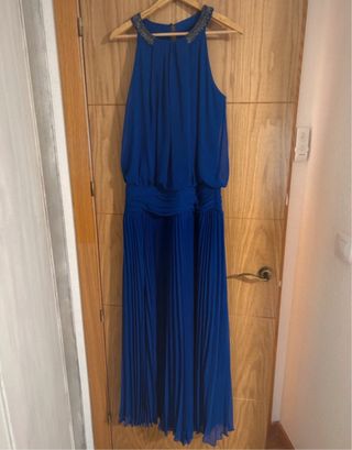 Vestido de Fiesta  azul M.