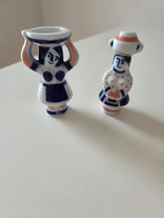 Lote 8 Figuras Porcelana Sargadelos