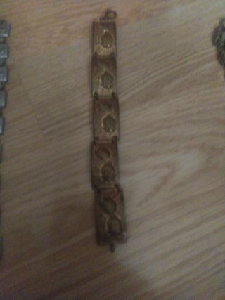 3 Pulseras Vintage Años 70