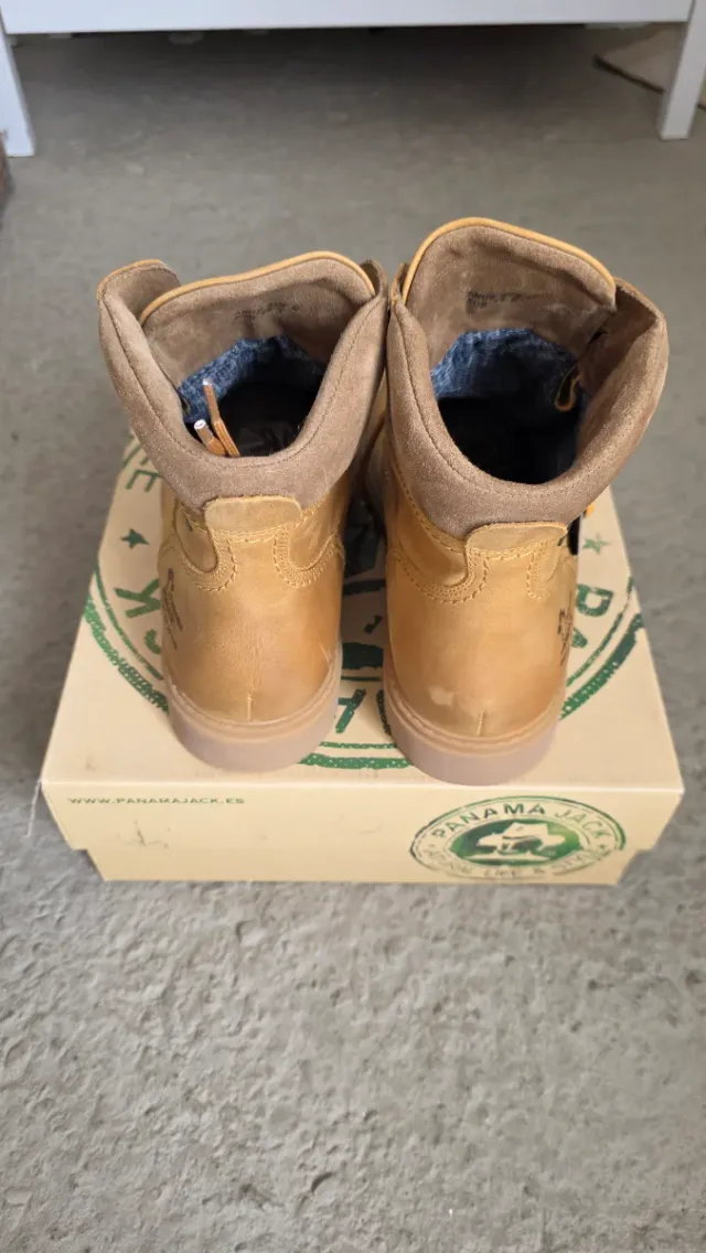 Botas Panamá Jack Beige/Marrón Talla 44