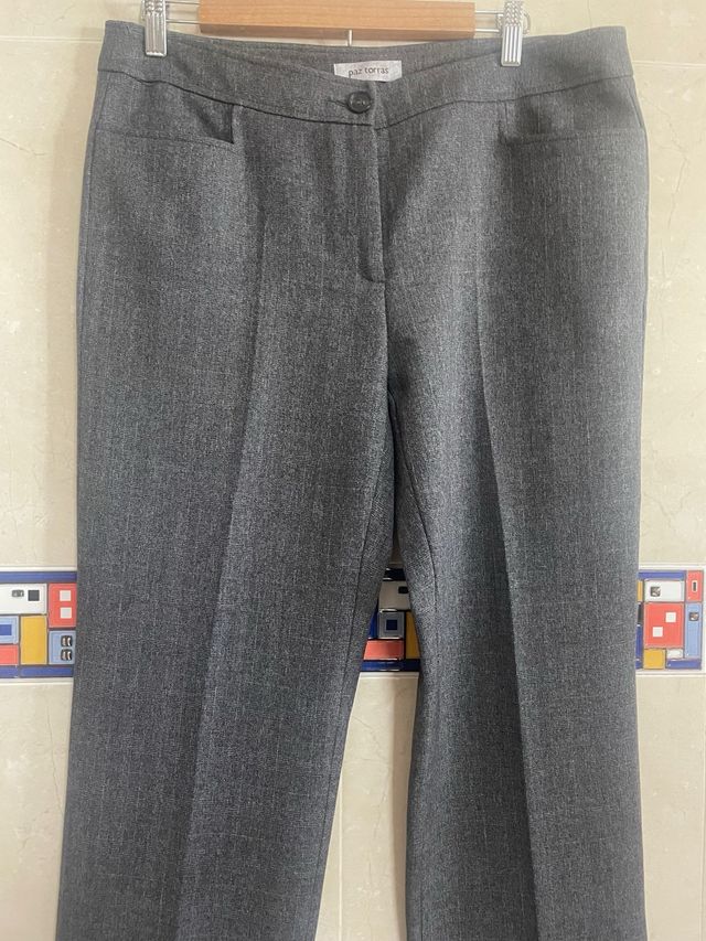 Pantalón Paz Torras Gris Talla 46