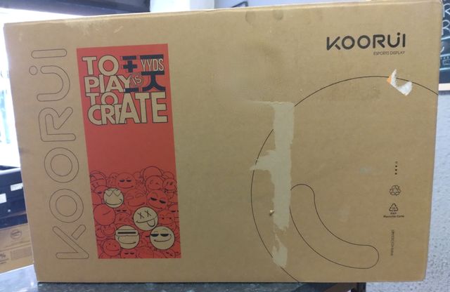 Monitor Curvo Gaming KOORUI 24" Garantía Tienda