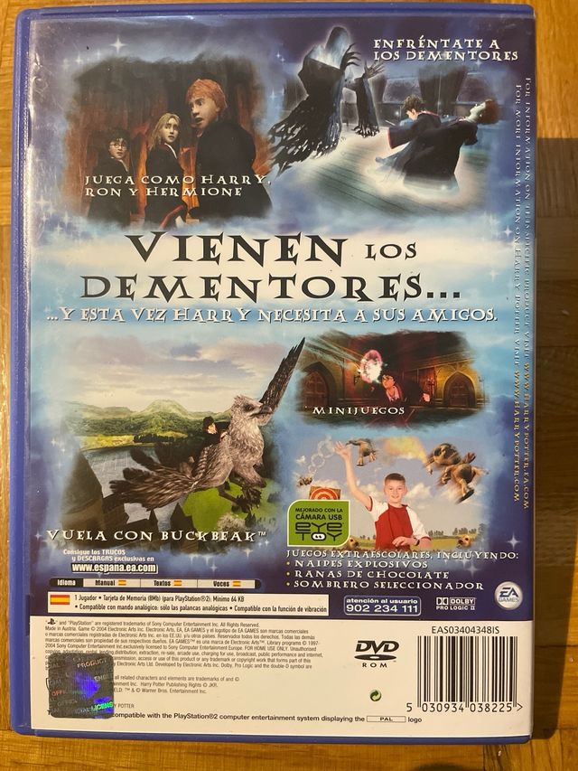 Harry Potter y El Prisionero de Azkaban PS2