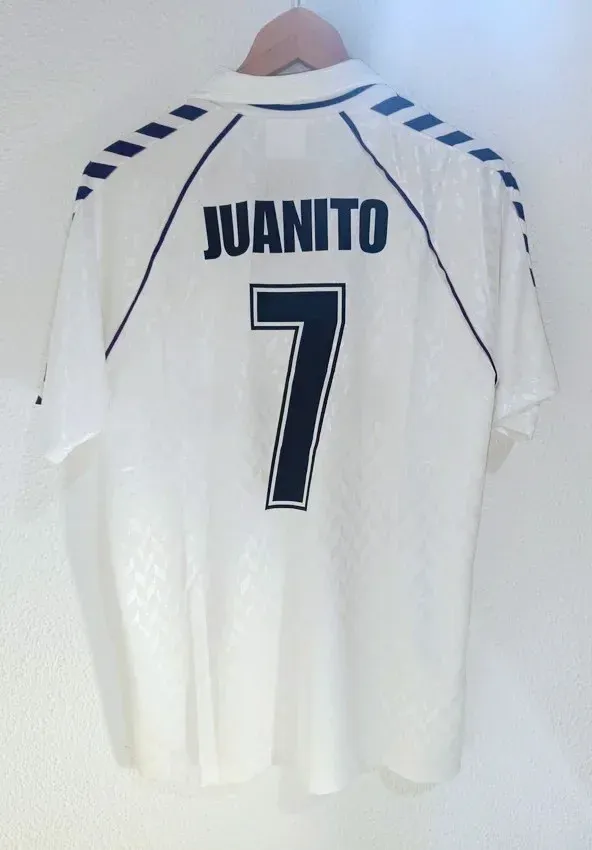 Camiseta Juanito futbol retro vintage Talla L