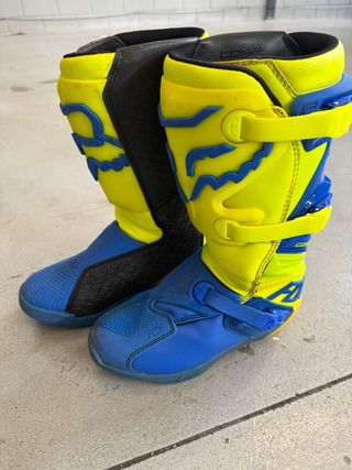 Botas Fox Comp Niño Talla 41.5 -No negociable