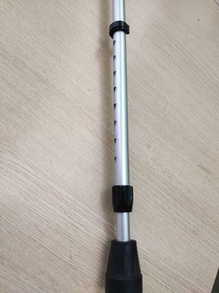 Muleta extensible de aluminio