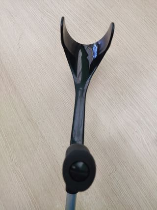 Muleta extensible de aluminio