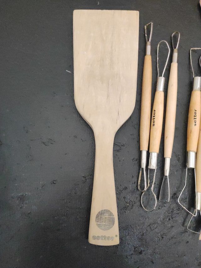 Set Utensilios Escultura Barro