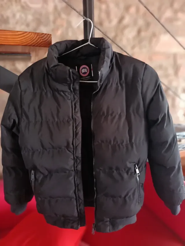 Chaqueta niño Canada Goose negra