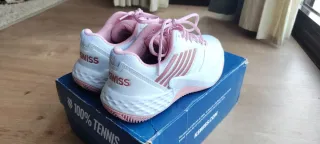 K-Swiss Aero Court HB Mujer Blancas Rosas